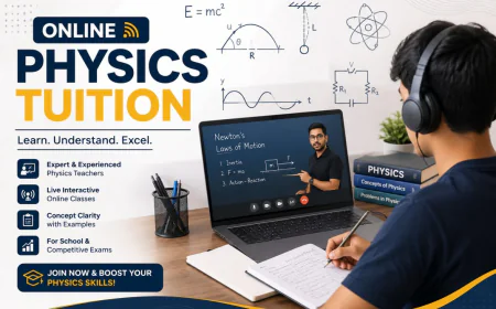 Best Online Physics Tuition for CBSE, ICSE, and State Boards