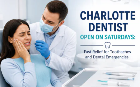 Charlotte Dentist Open on Saturdays: Fast Relief for Toothaches and Dental Emergencies