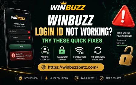 Winbuzz Login ID Not Working? Try These Quick Fixes