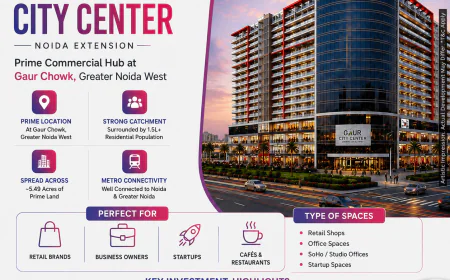 Gaur City Center | Shops, Offices & Commercial Property