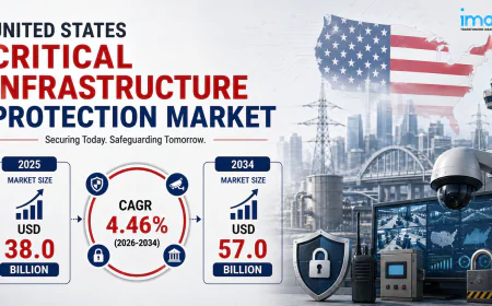 United States Critical Infrastructure Protection Market Size Projected to Reach USD 57.0 Billion by 2034 with a CAGR of 4.46%