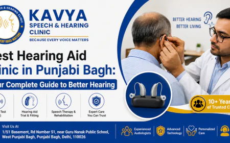 Best Hearing Aid Clinic in Punjabi Bagh: Your Complete Guide to Better Hearing