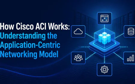 How Cisco ACI Works: Understanding the Application-Centric Networking Model