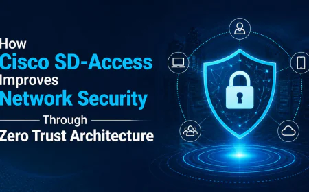 How Does Cisco SD-Access Improve Network Security Through Zero Trust Architecture?