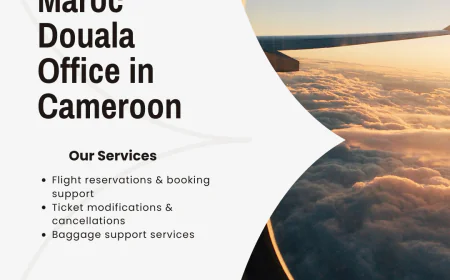 Royal Air Maroc Douala Office in Cameroon +1-888-738-0817