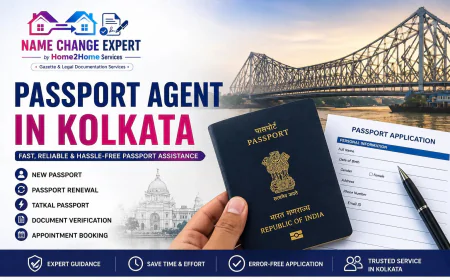 Passport Agent in Kolkata – Reliable Passport Assistance with Name Change Expert