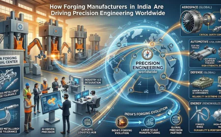 How Forging Manufacturers in India Are Driving Precision Engineering Worldwide