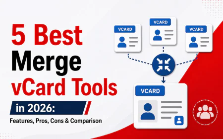 5 Best Merge vCard Tools in 2026: Features, Pros, Cons & Comparison