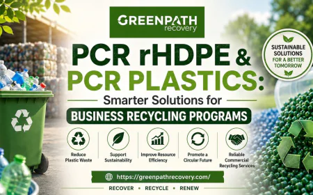 PCR rHDPE & PCR Plastics: Smarter Solutions for Business Recycling Programs