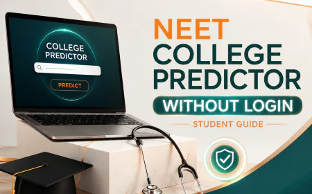 NEET College Predictor Without Login: Student Guide | NEET Support