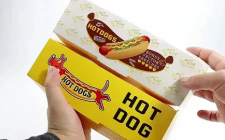 Custom Hot Dog Boxes Practical Packaging for Fast-Food Brands