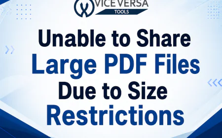 Unable to Share Large PDF Files Due to Size Restrictions