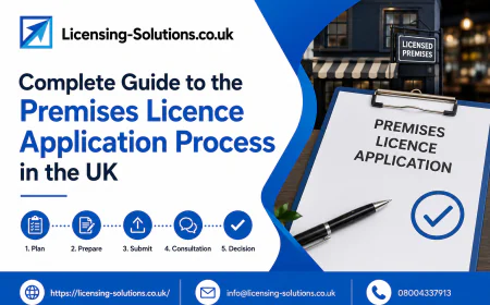 Complete Guide to the Premises Licence Application Process in the UK