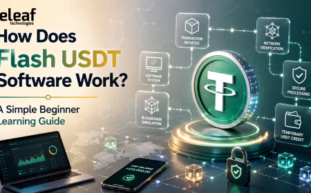 How Does Flash USDT Software Work? A Simple Beginner Learning Guide