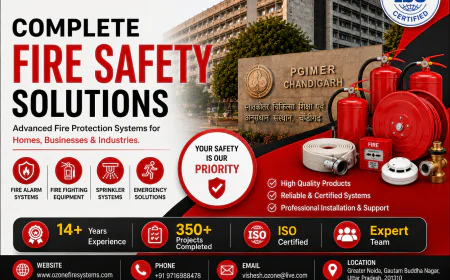 Ozone Fire System and Passive Fire Protection Services in Dehradun & Mohali