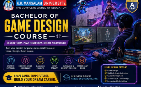 Bachelor of Game Design Course: Details, Eligibility, Scope and Career Opportunities