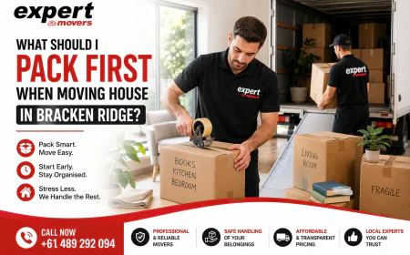 What Should I Pack First When Moving House in Bracken Ridge?
