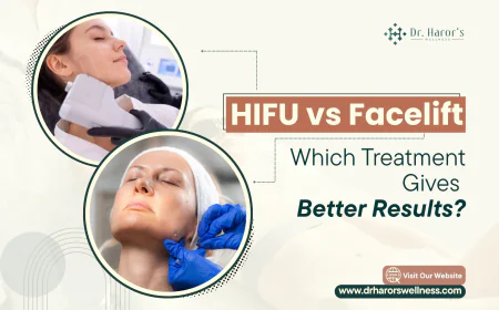HIFU vs Facelift: Which Treatment Gives Better Results?