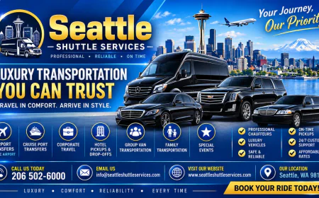 Enjoy Our Luxury Best Shuttle Service