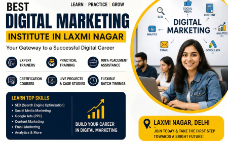 Best Digital Marketing Institute in Laxmi Nagar | Job-Oriented Course