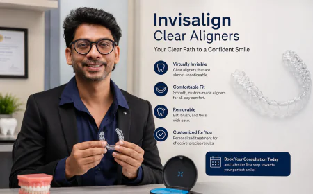 Invisalign Clear Aligners for Adults: A Discreet Way to Improve Your Smile
