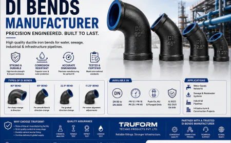 DI Bends Manufacturer: Reliable Ductile Iron Bends for Pipelines