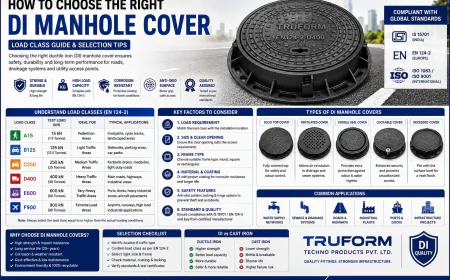 How to Choose the Right DI Manhole Cover: Load Class Guide