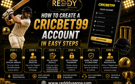 How to Create a Cricbet99 Account in Easy Steps