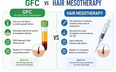 GFC vs Hair Mesotherapy: Which Is Better for Hair Fall?