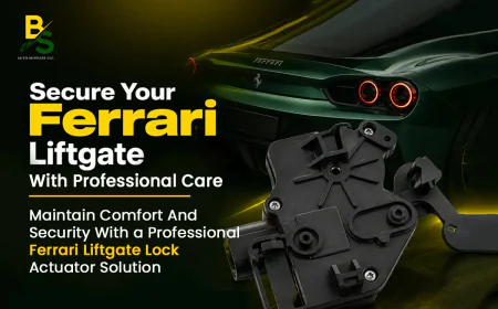 Maintain Comfort and Security with a Professional Ferrari Liftgate Lock Actuator Solution