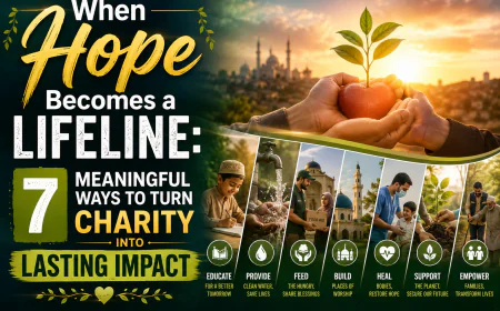 When Hope Becomes a Lifeline: 7 Meaningful Ways to Turn Charity Into Lasting Impact