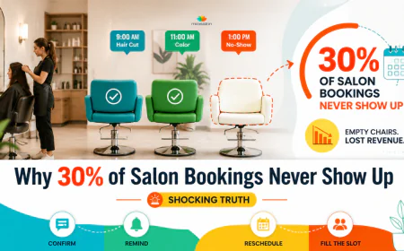 Why 30% of Salon Bookings Never Show Up (Shocking Truth)