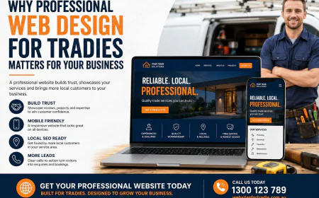 Why Professional Web Design for Tradies Matters for Your Business
