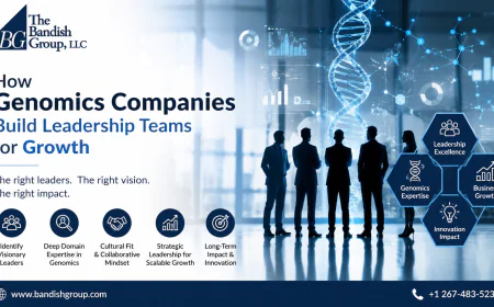 How Genomics Companies Build Leadership Teams for Growth