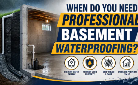When Do You Need Professional Basement Waterproofing?
