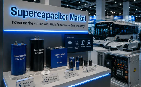 Supercapacitor Market: Rapid Charging Technology and Industry Growth Outlook