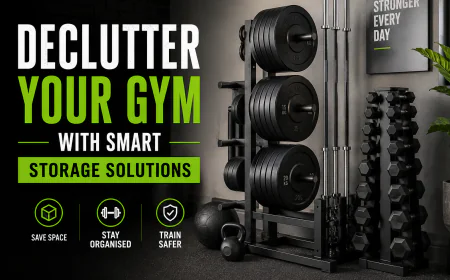 Declutter Your Gym With Smart Storage Solutions