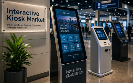 Interactive Kiosk Market: Retail, Healthcare, and Banking Adoption Trends