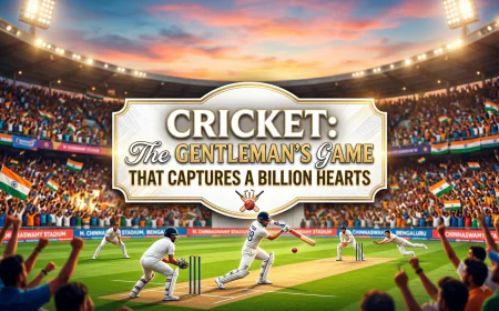 Cricket: The Gentleman's Game That Captures a Billion Hearts