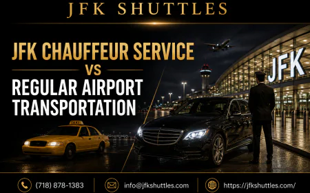 JFK Chauffeur Service vs Regular Airport Transportation