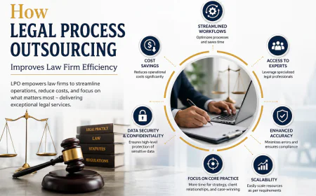 How Legal Process Outsourcing Improves Law Firm Efficiency