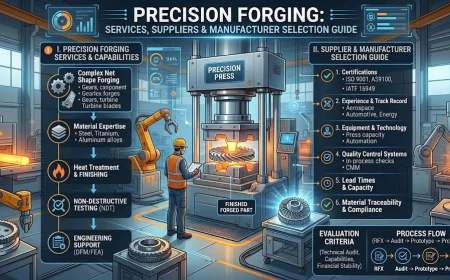 Precision Forging: Services, Suppliers & Manufacturer Selection Guide