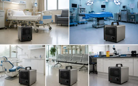 Is an Ozone Disinfectant Machine Suitable for Different Healthcare Environments?