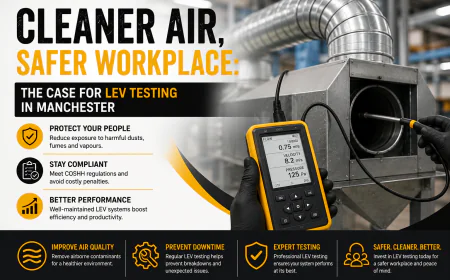Cleaner Air, Safer Workplace: The Case for LEV Testing in Manchester
