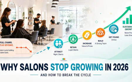 Why Salons Stop Growing in 2026 (And How to Break the Cycle)