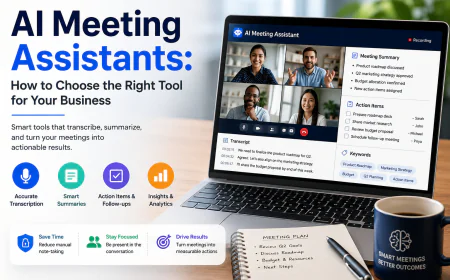 AI Meeting Assistants: How to Choose the Right Tool for Your Business