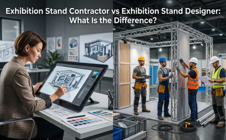 Exhibition Stand Contractor vs Exhibition Stand Designer: Key Differences