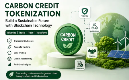 Carbon Credit Tokenization Development Company: Transforming Carbon Markets with Blockchain