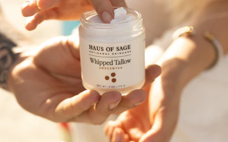 Nourishing Sensitive Skin with Whipped Beef Tallow Care
