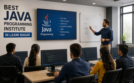 Best Java Programming Institute in Laxmi Nagar | Learn Java